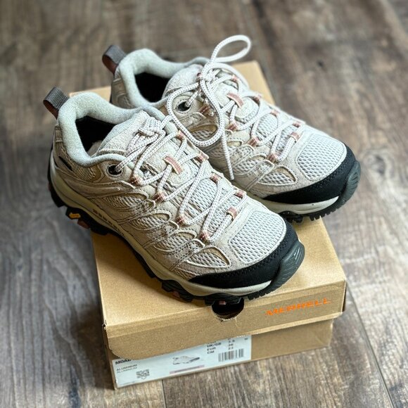 Merrell Shoes - NEW Merrell Moab 3 Waterproof Hiking Shoe Aluminum Women's Size 6